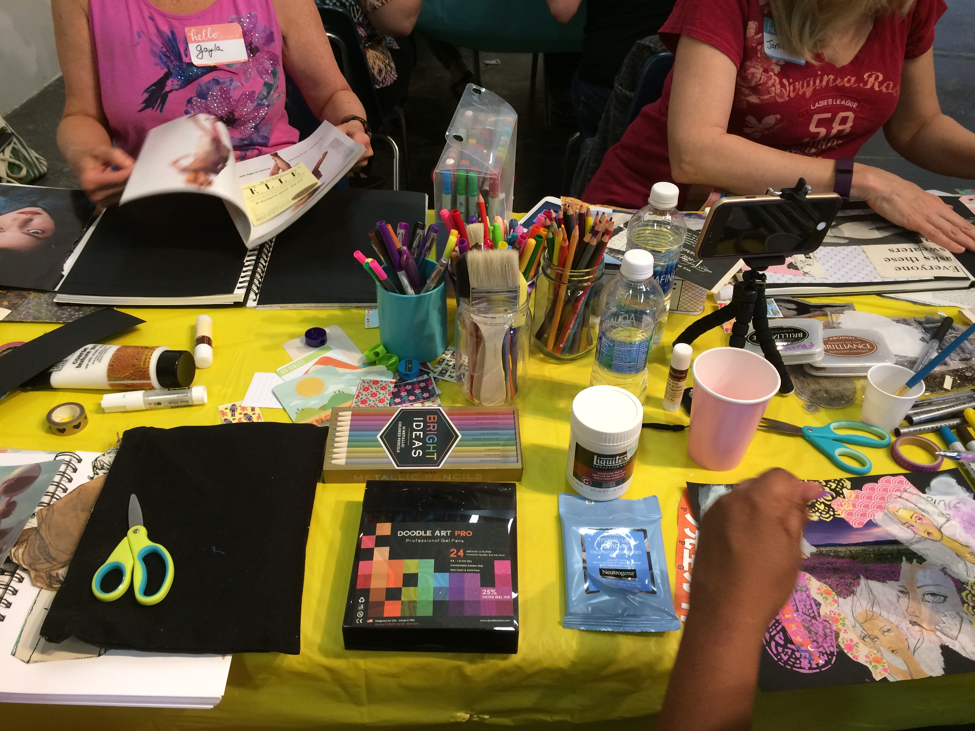 art journaling workshop charlotte